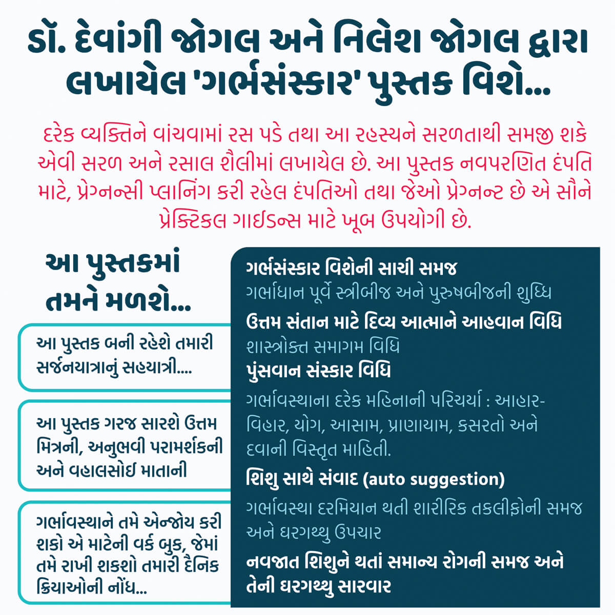 GarbhSanskar – Jevu Vavishu Aevu lanishu / ગર્ભસંસ્કાર – જેવું વાવીશું એવું લણીશું - Myyuti